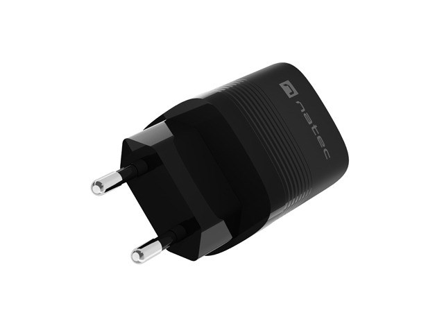 NATEC ŁADOWARKA RIBERA GAN 1X USB-A + 1X USB-C 30W CZARNA NUC-2141 - obrazek 3