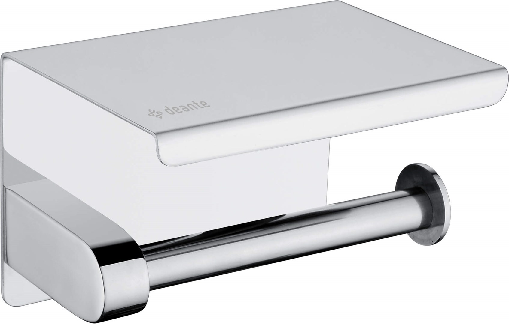 Deante Uchwyt na papier toaletowy ścienny - z półką ADR_0221