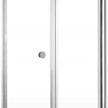 Drzwi prysznicowe wnękowe 90 cm – składane