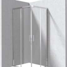 Kabina prysznicowa prostokątna o wymiarach 80×90 cm