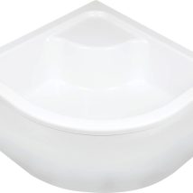 Brodzik akrylowy półokrągły 80×80 cm – głęboki