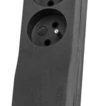 Lestar Listwa zasilająca przepięciowa ZX 510 (5szt. gniazd czarny 5,0m)