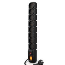 Listwa zasilająca Acar S8 (3m ; czarny)