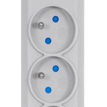 Listwa przeciwprzepięciowa Activejet 5gn/1,5m/cz (10A; 2300W) 1,5m; kolor szary