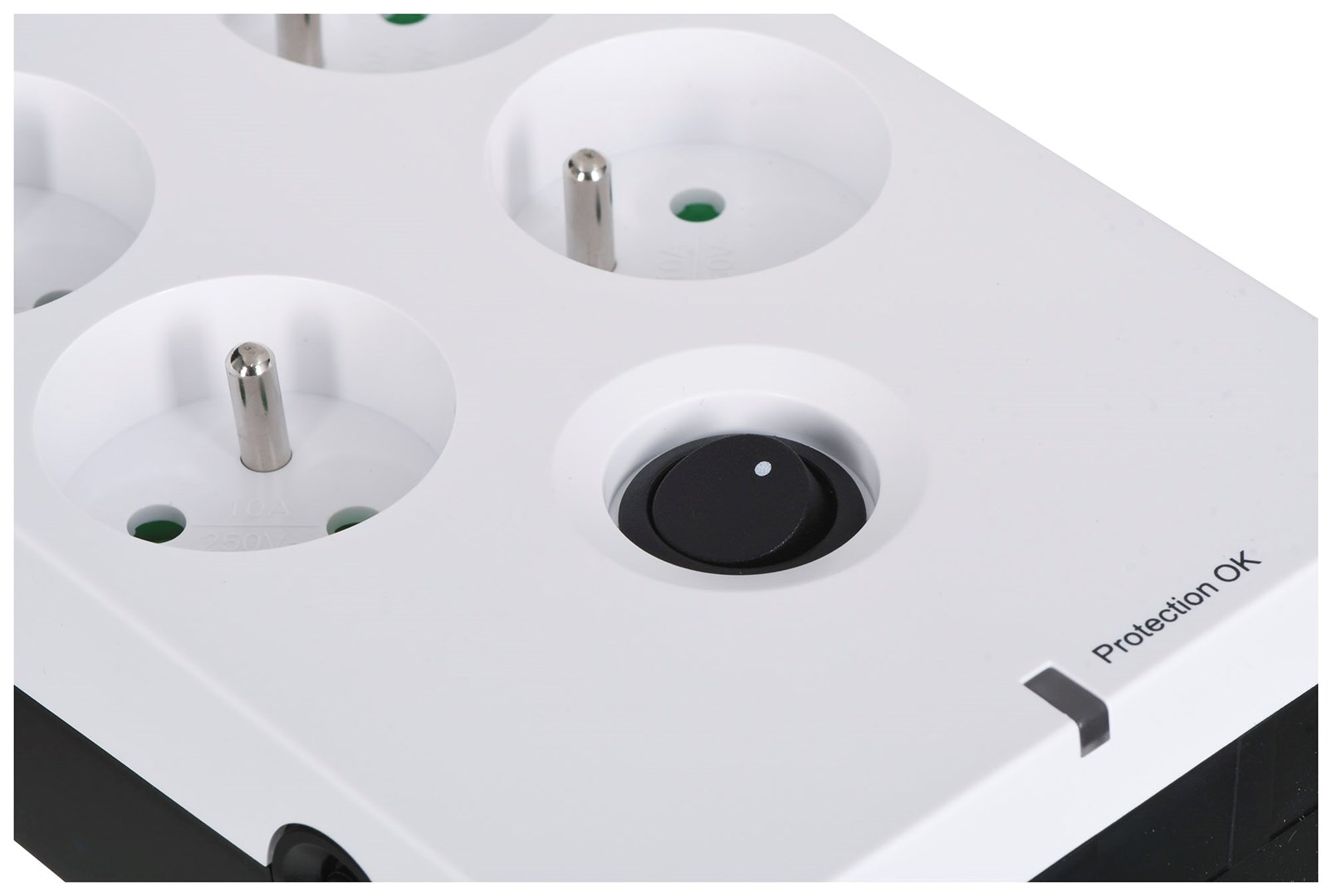 Listwa przeciwprzepięciowa EATON PB6F (6 x UTE; 10 A; kolor biały) - obrazek 4