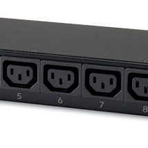 APC RACK PDU, METERED, 1U, 16A, 208/230V, (8) C13