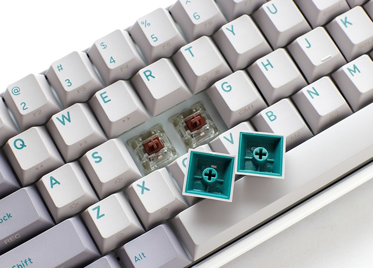 Ducky One 3 SF klawiatura Gaming USB QWERTZ Niemiecki Szary - obrazek 3