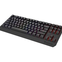 Klawiatura GENESIS Thor 230 TKL Gaming USB + RF Wireless + Bluetooth QWERTY Czarna