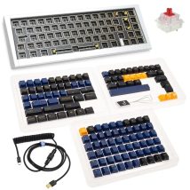 Ducky Outlaw 65 klawiatura Uniwersalne USB US English Srebrny