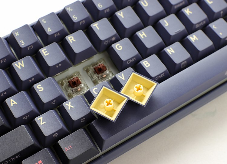Ducky One 3 Mini klawiatura Gaming USB Niebieski - obrazek 3