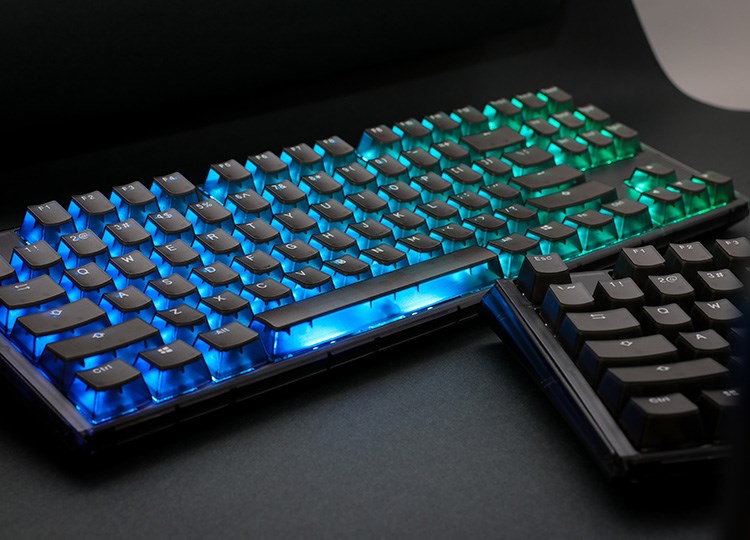 Ducky One 3 Aura TKL klawiatura Gaming USB QWERTY Amerykański międzynarodowy Czarny - obrazek 3