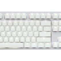 Ducky One 2 White Edition klawiatura Uniwersalne USB Niemiecki Biały