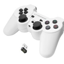 Gamepad bezprzewodowy Esperanza GLADIATOR EGG108W (PC, PS3; kolor biały)