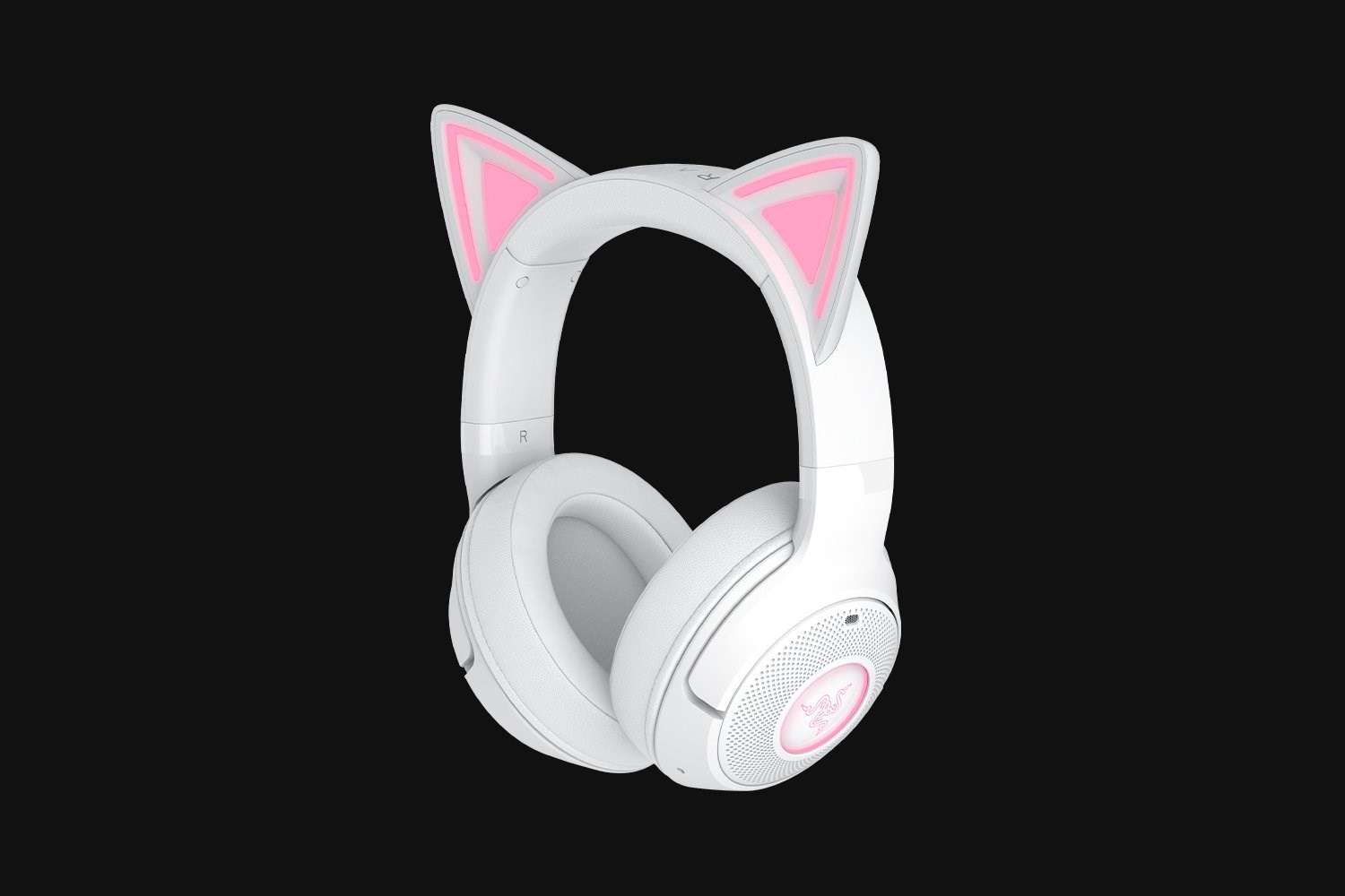 Zestaw słuchawkowy Razer | Kraken Kitty V2 BT | Łączność Bluetooth | Nauszne | Mikrofon | Redukcja szumów | Bezprzewodowy | Biały