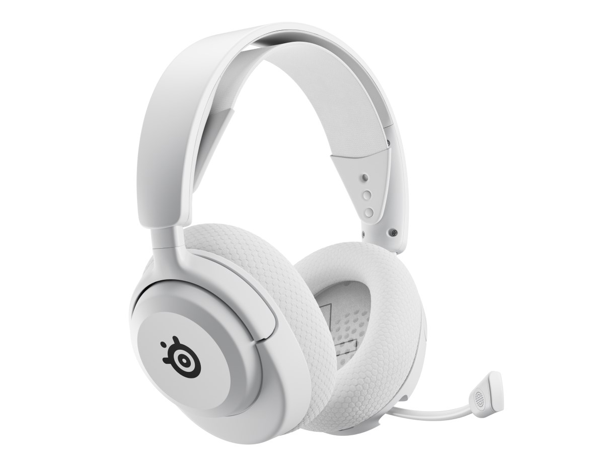 Słuchawki SteelSeries Gaming Headset Arctis Nova 5X Bluetooth Over-ear Microphone Noise canceling Wireless White - obrazek 4