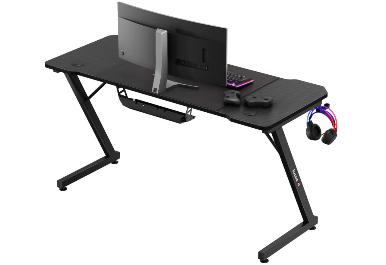 Biurko gamingowe Huzaro Hero 3.3 Black - obrazek 3