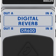 Behringer DR600 pedał z efektami Pedał ekspresji Czarny, Srebrny
