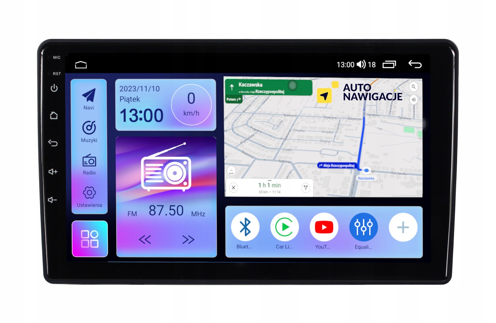 RADIO NAWIGACJA GPS PEUGEOT PARTNER II 2008-2018