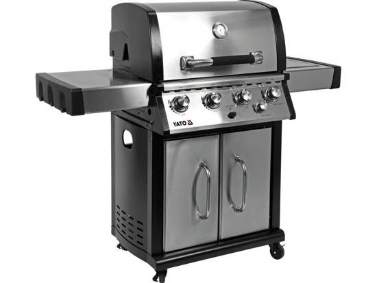 Grill gazowy YG.GRILL GAZOWY 4+1 stal nierdzewna 17,5KW