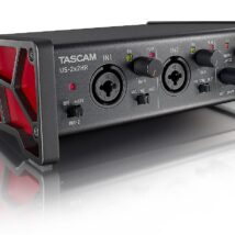 Tascam US-2x2HR – Interfejs USB audio/MIDI wysokiej rozdzielczości (2 wejścia, 2 wyjścia)