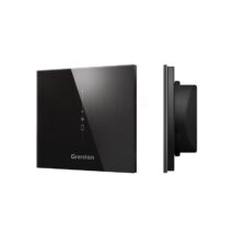 Panel multisensor – temperatura, wilgotność, ciśnienie atm., natężenie dźwięku, natężenie światła, CO2, TVOC, IR / TF-Bus / czarny szklany front