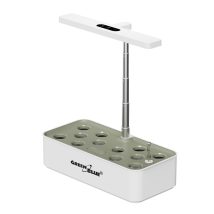 GREENBLUE INTELIGENTNY SYSTEM WEWNĘTRZNEJ UPRAWY ROŚLIN, DONICZKA SMART, POJEMNOŚĆ 4L, NA 12 ROŚLIN, DIODY LED FULL SPECTRUM