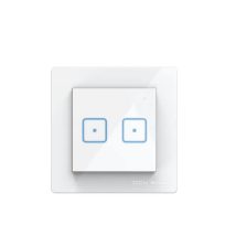 Bezprzewodowy włącznik dwupolowy czarny WS-02 Tech Sterowniki