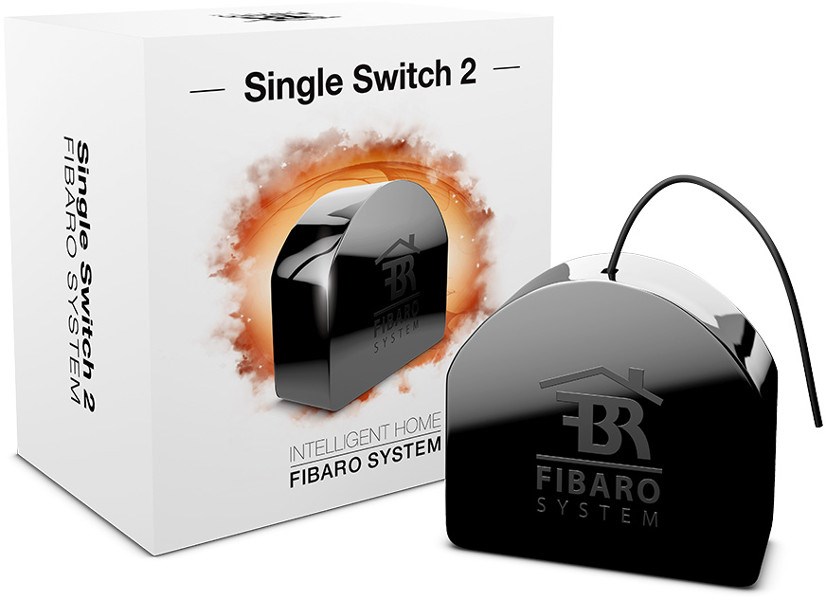 Fibaro FIBEFGS-213 przekaźnik zasilający Czarny - obrazek 3