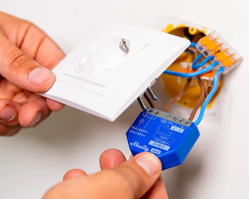 Przekaźnik WiFi jednokanałowy Shelly 1 Gen4 2-pack - obrazek 4