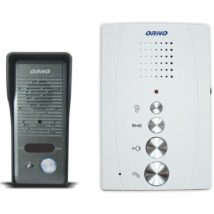 ORNO ZESTAW DOMOFONOWY, JEDNORODZINNY BEZSŁUCHAWKOWY, BIAŁY, ELUVIO &&