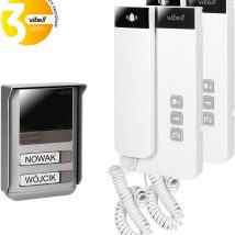 ORNO ZESTAW DOMOFONOWY 2-RODZINNY, 2-ŻYŁOWY SALEM MULTI