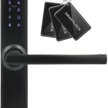 Klamka z kontrolerem dostępu EURA ELH-20H4 Black