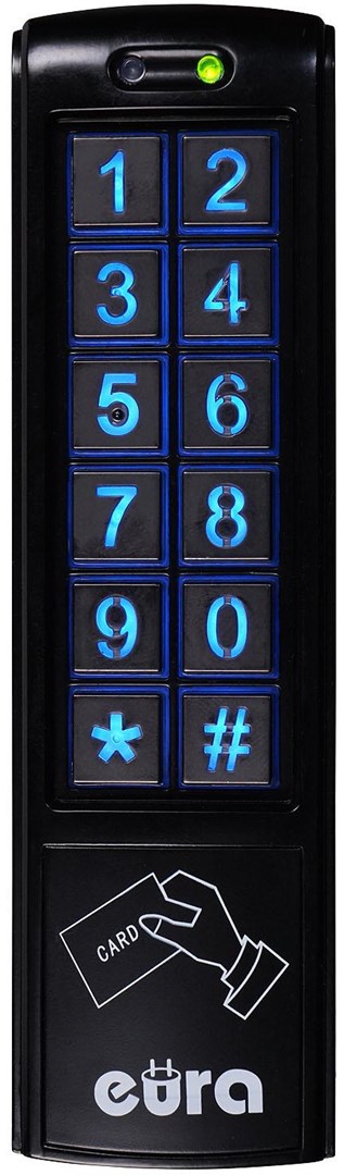 Zamek szyfrowy EURA AC-30C7 czarny