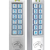 ZAMEK SZYFROWY ”EURA” AC-30C7 (2 wyjścia, natynk, karta zbliżeniowa)