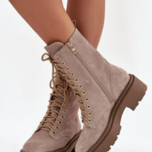 Workery Model Zazoo 4213 Beige Zamsz – Step in style