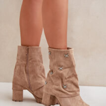 Botki Model Esadora 168-581 Beige – Step in style