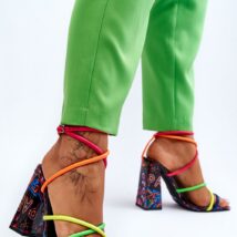 Sandały Model Josette FY2125-3 Multicolor Black – Step in style