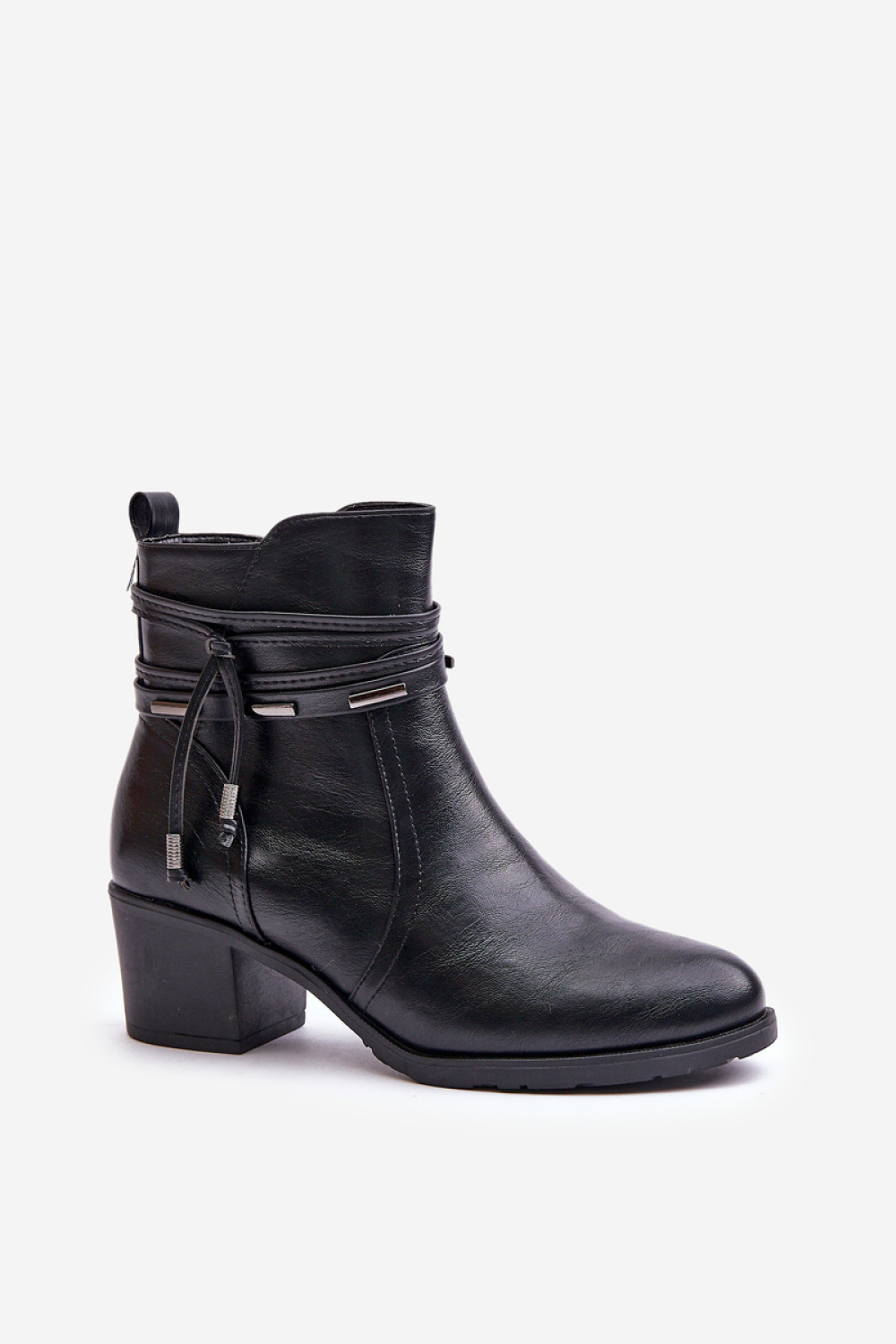 Botki Model Lobina ASA128-37 Black - Step in style - obrazek 2