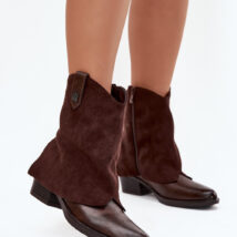 Botki Model Sylvette RMR2382-10 Czekolada – Step in style