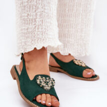 Sandały Model S.Barski KV27-018 Green – Step in style