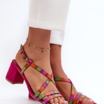 Sandały Model Maciejka 06653-15 Fuksja – Step in style