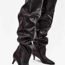 Kozaki Model Ysolienne 8506 Black Skóra – Step in style