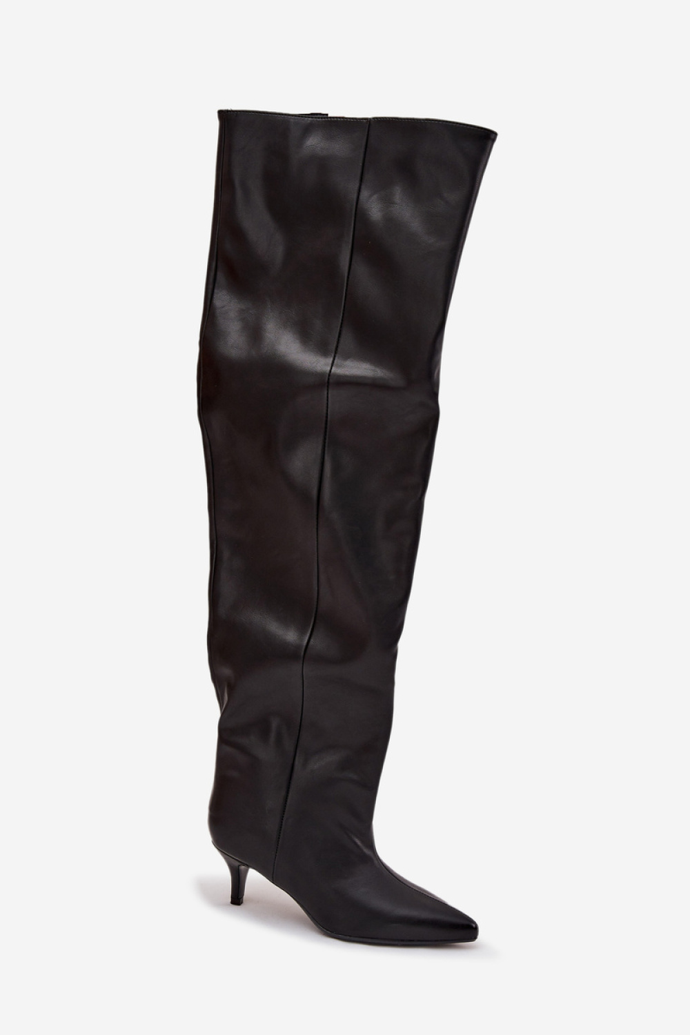 Kozaki Model Ysolienne 8506 Black Skóra - Step in style - obrazek 2