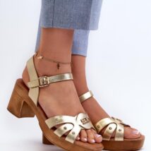 Sandały Model Assames 24SD98-6758 Gold – Step in style