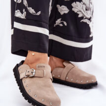 Sandał Klapki Model Big Star RR274A376 Beige – Step in style