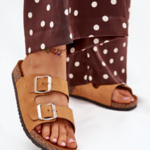 Sandał Klapki Model Livara WD295 Camel – Step in style