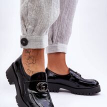 Półbuty Model Rosefalls 20153 Black Skóra – Step in style