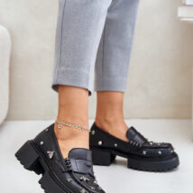 Półbuty Model DA MR880-102 Black Skóra – Step in style