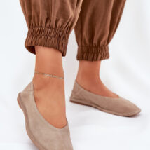 Baleriny Model Big Star RR274082 Beige – Step in style