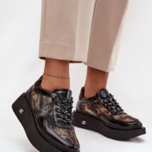 Półbuty Model Artiker 57C2042 Black/Gold – Step in style